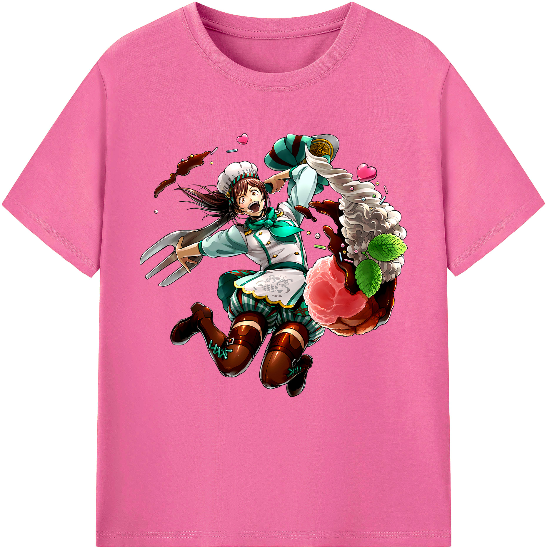 （画像用） 進撃の巨人 サシャ·ブラウス Attack on Titan Sasha Blaus レディースカジュアルプリントTシャツ（綿100％）